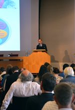 Professor Ian Boyd (Chief Scientific Adviser at the Department of Environment, Food and Rural Affairs) opens the meeting